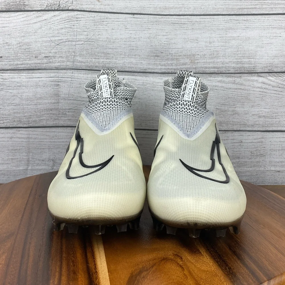 Nike Alpha Menace Elite 3 Pure Platinum Football Cleats CT6648-109 Men’s Size 14